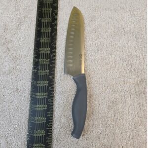 Target Santoku Knife Silver Stainless Steel 7 Inch Blade Gray Handle